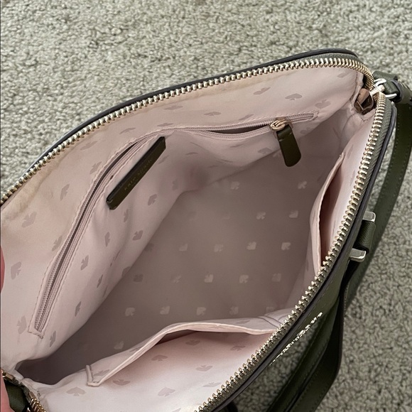 Kate Spade Forest Green Satchel - Picture 2 of 6
